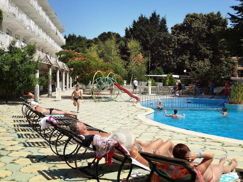 Hotel Dana Palace Golden Sands Exterior foto